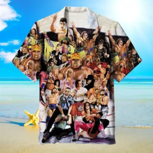 Wwe Hawaiian Shirt Bxso
