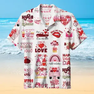 Valentines Day Hawaiian Shirt