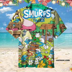The Smurfs Hawaiian Shirt