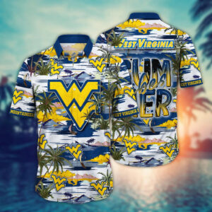 0x1000@1686710820c4c1805e9a.jpg West Virginia Mountaineers NCAA2 Flower Hawaii Shirt And Tshirt For Fans, Summer Football Shirts NA49816