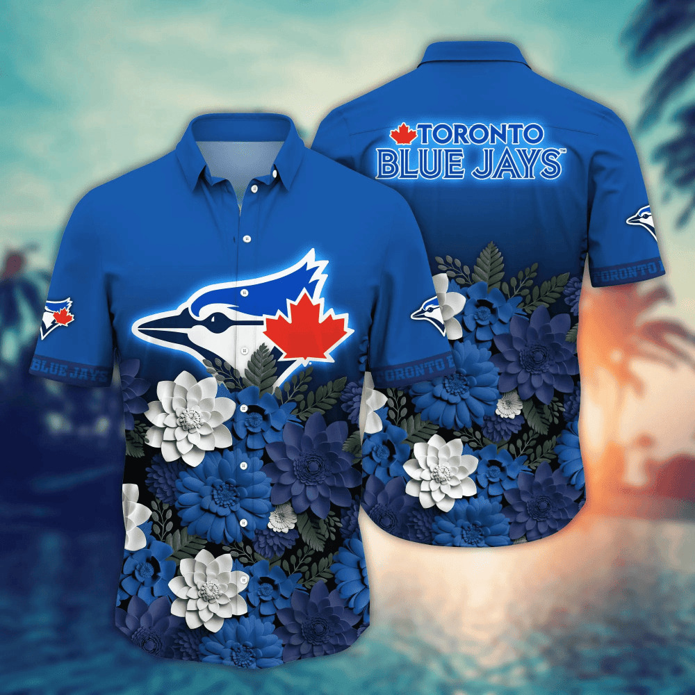 Toronto Blue Jays MLB Flower Hawaii Shirt And Tshirt For Fans, Summer Football Shirts NA49704