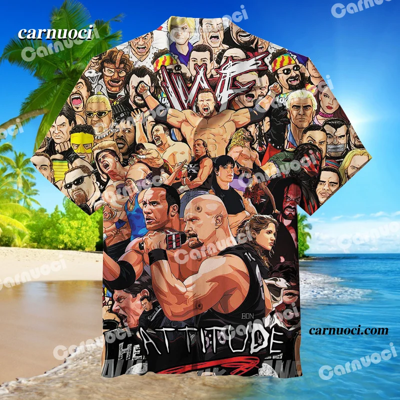 Wrestling Superstars Hawaiian Shirt