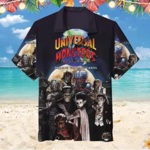 Universal Monsters Unisex Hawaiian Shirt