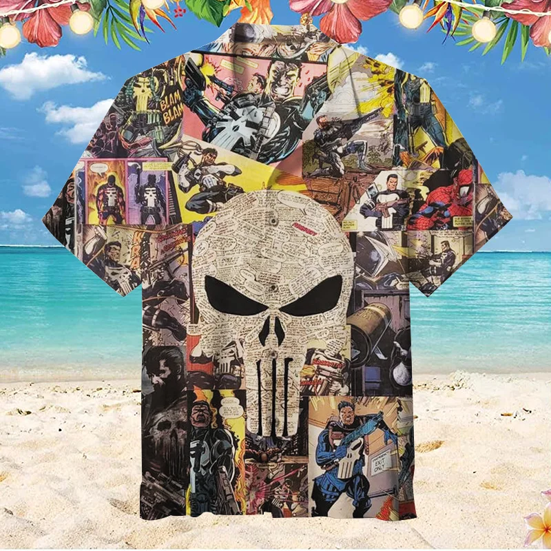 The Punisher Hawaiian Shirt