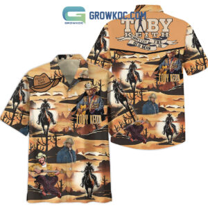 Tony Keith Don?t Let The Old Man In Cowboy Love Hawaiian Shirts