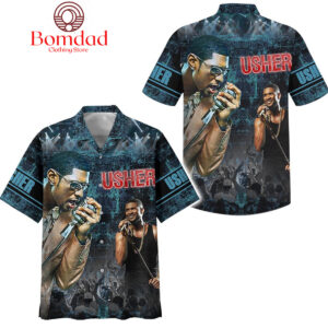 Usher The Dance Machine Hawaiian Shirts