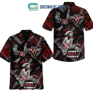 Van Halen I Don?t Feel Tardy Hawaiian Shirts