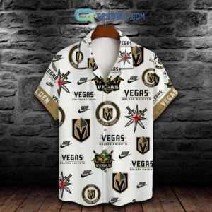Vegas Golden Knights Mascot Champions Stanley Cup Hawaiian Shirt