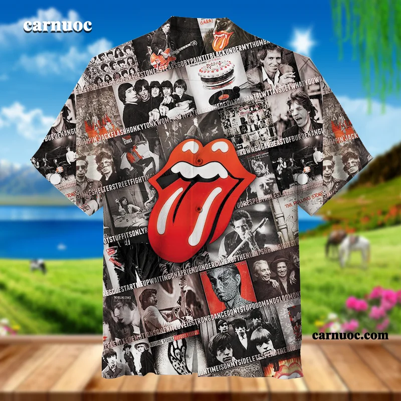 The Rolling Stones Poster Hawaiian Shirt