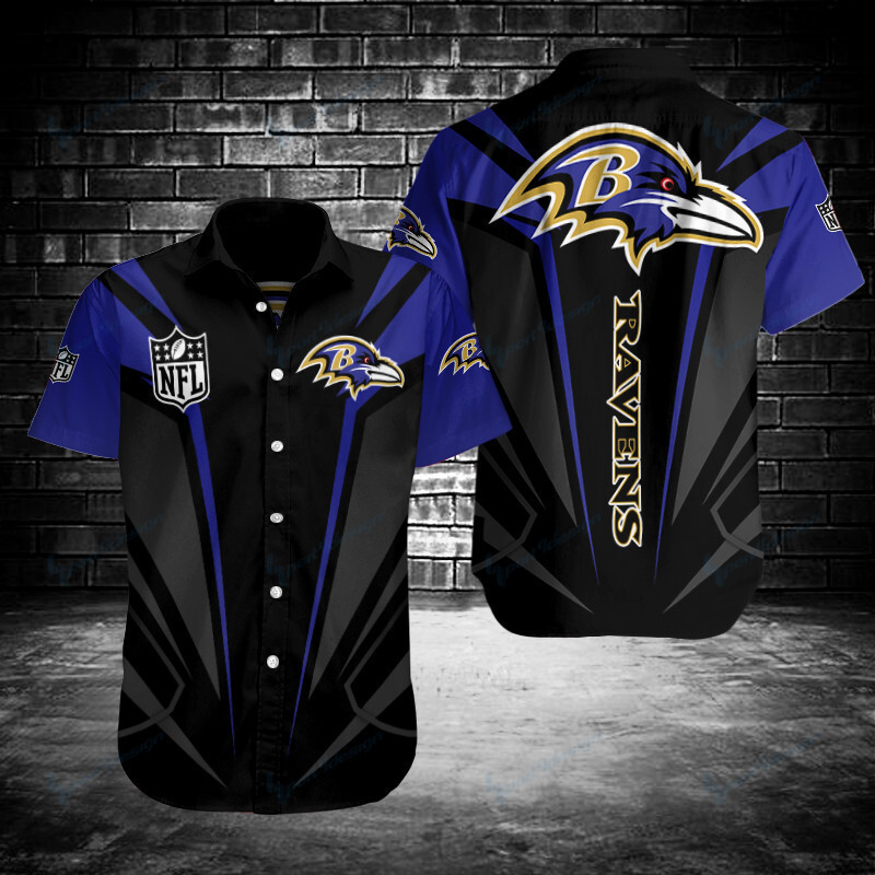 Baltimore Ravens Button Shirt BB029