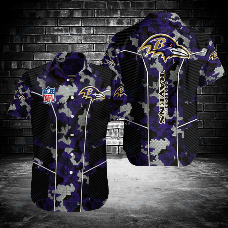 Baltimore Ravens Button Shirt BB209