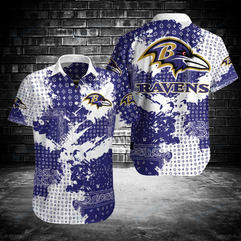 Baltimore Ravens Button Shirt BB214