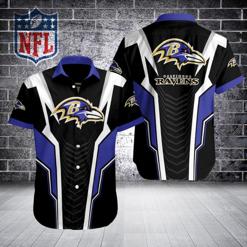 Baltimore Ravens Button Shirt BB370