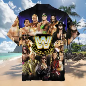 Wwf Legends Unisex Hawaiian Shirt