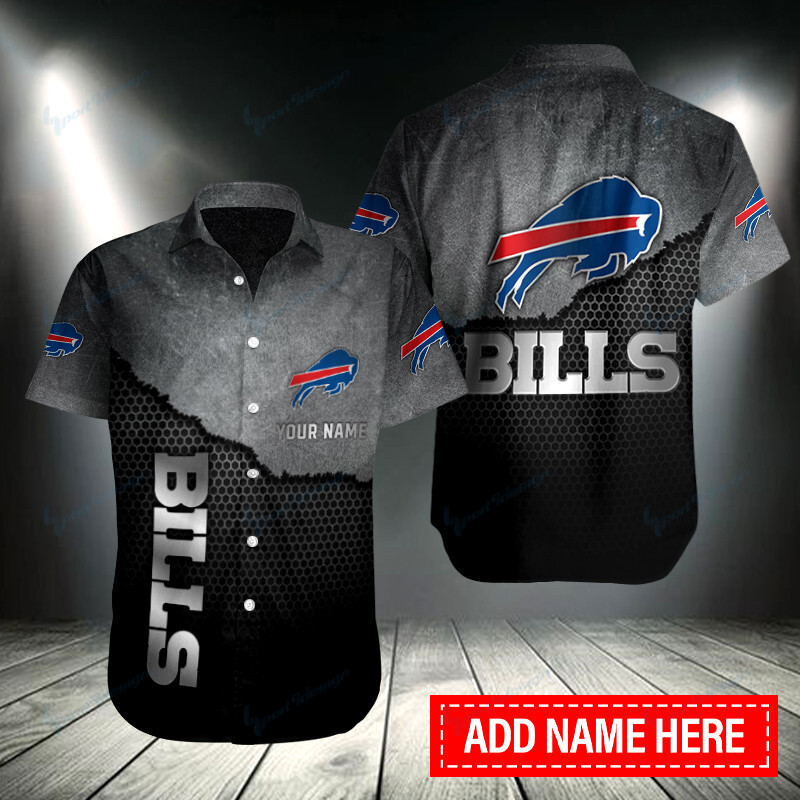 Buffalo Bills Personalized Button Shirt BB041