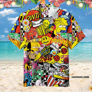 The Simpsons Mashup Hawaiian Shirt