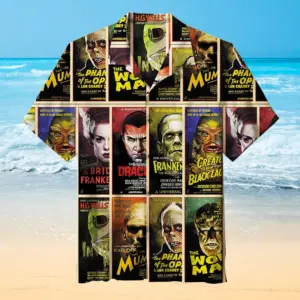The Universal Monsters Unisex Hawaiian Shirt