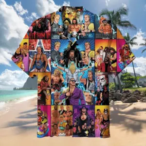 Wwe Hawaiian Shirt 109D