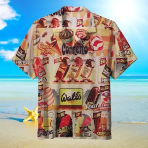 Those Old Ice Creams Hawaiian Shirt 1Xnv