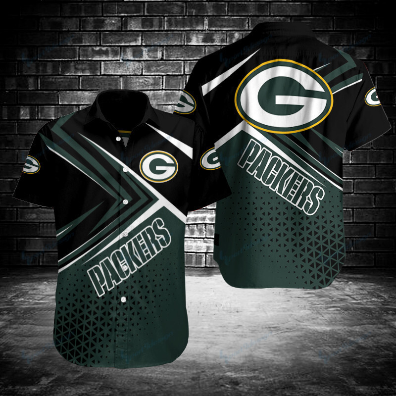 Green Bay Packers Button Shirt BB022