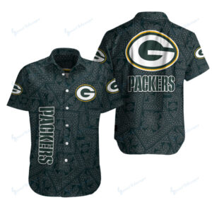 Green Bay Packers Button Shirt BB095