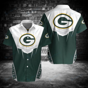 Green Bay Packers Button Shirt BB117