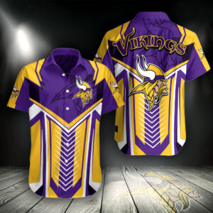 Minnesota Vikings Button Shirt BG728