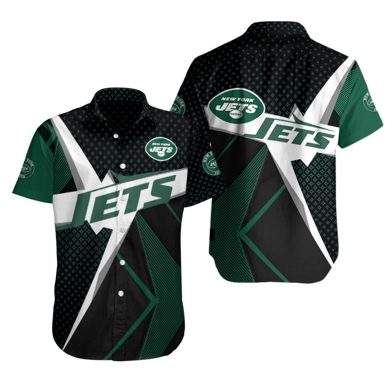 New York Jets Button Shirt BG763