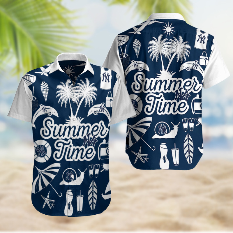 New York Yankees Button Shirt BB495