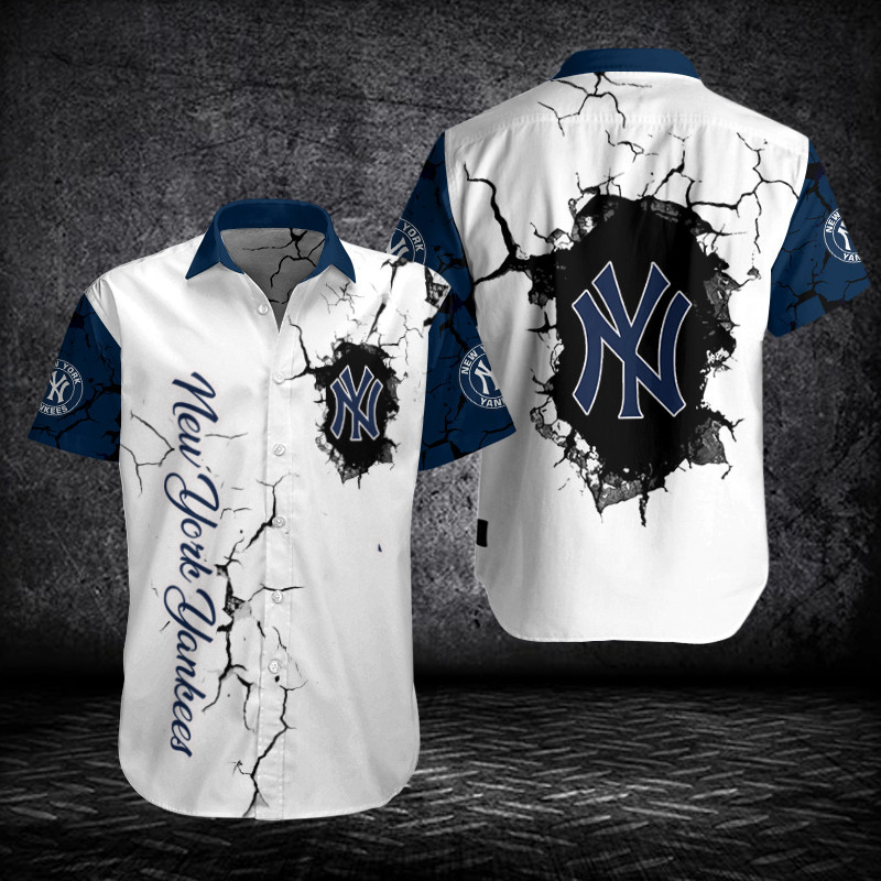 New York Yankees Button Shirt BG840