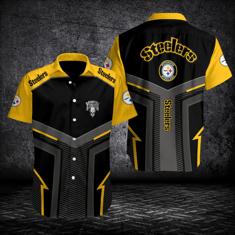 Pittsburgh Steelers Button Shirt BG570