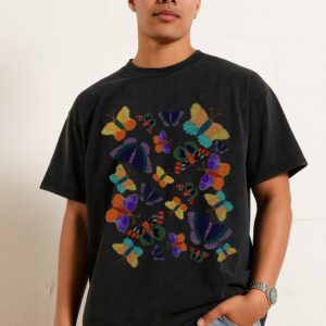 Butterfly Swarm T-Shirt | Nature Lover Spring Garden Tee