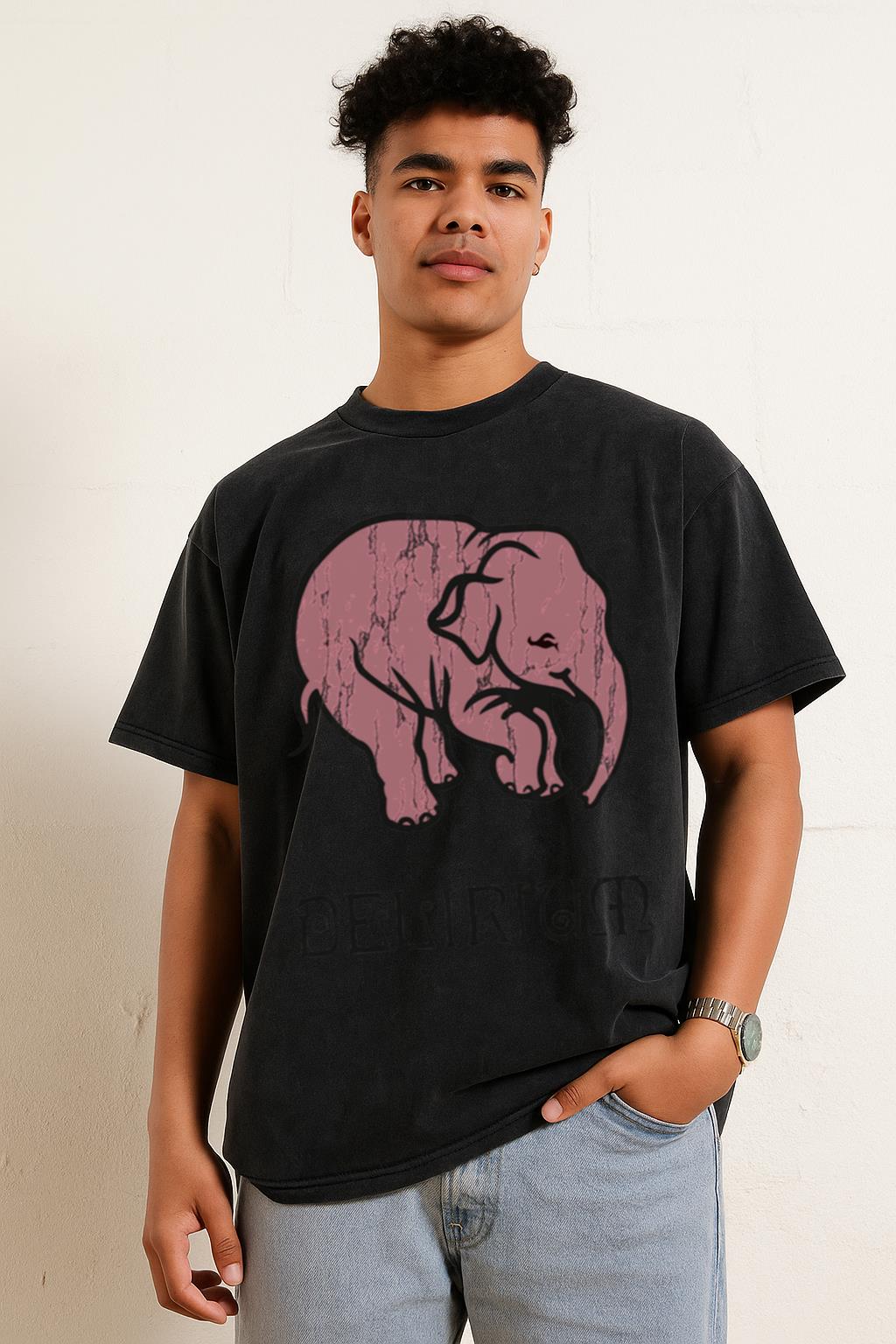 Delirium Tremens T-Shirt | Pink Elephant Belgian Beer Tee