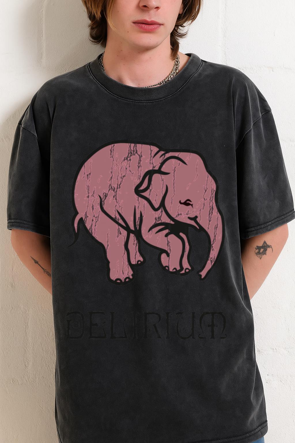 Delirium Tremens T-Shirt | Pink Elephant Belgian Beer Tee - Image 2