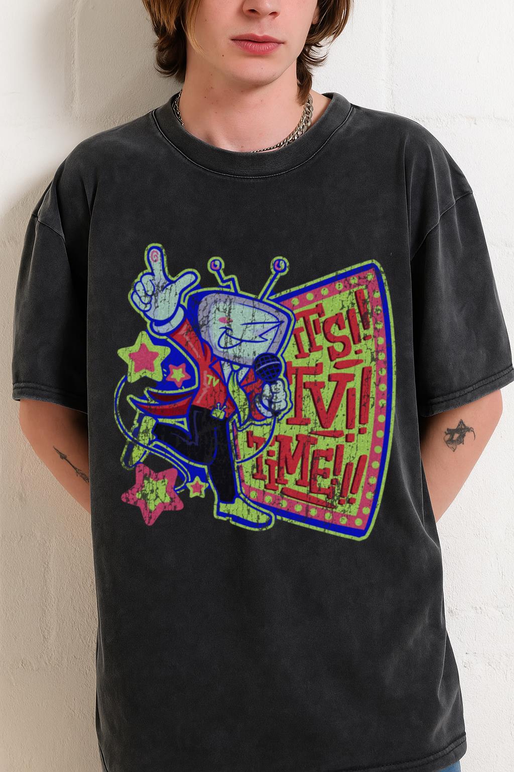 Deltarune Tenna T-Shirt | It's TV Time Gaming Fan Art - Image 2