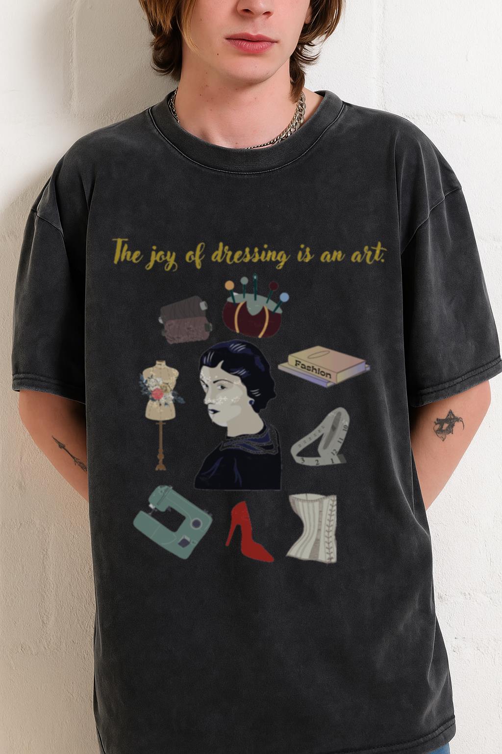 Elegance is Refusal T-Shirt | Fashion Quote & Style Tee - Image 2