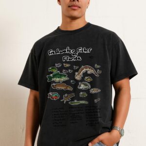 Florida Freshwater Fish T-Shirt | Bass Fishing Angler Tee