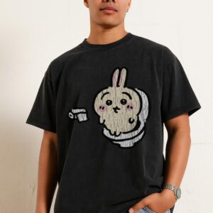 Funny Chiikawa Usagi Toilet T-Shirt | Poop Meme Kawaii Tee