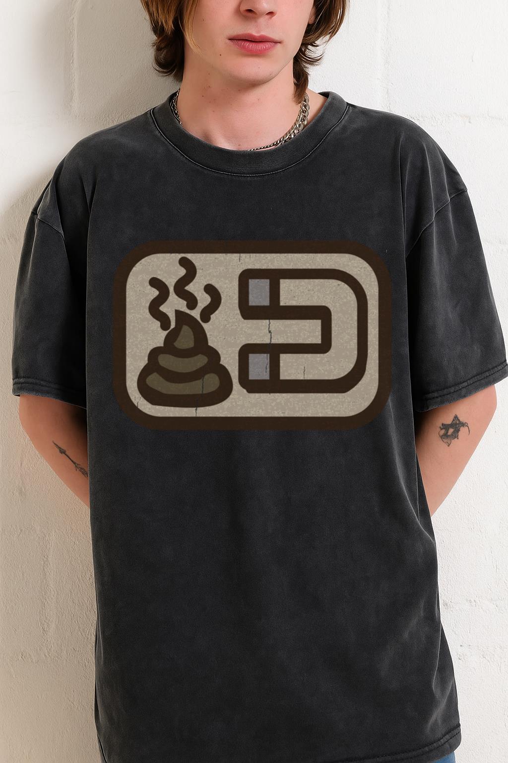 Funny 'Shit Magnet' T-Shirt | Sarcastic Troublemaker Tee - Image 2