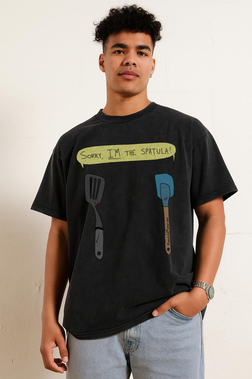 Funny Spatula T-Shirt: Who's The Spatula? | Kitchen Humor Tee