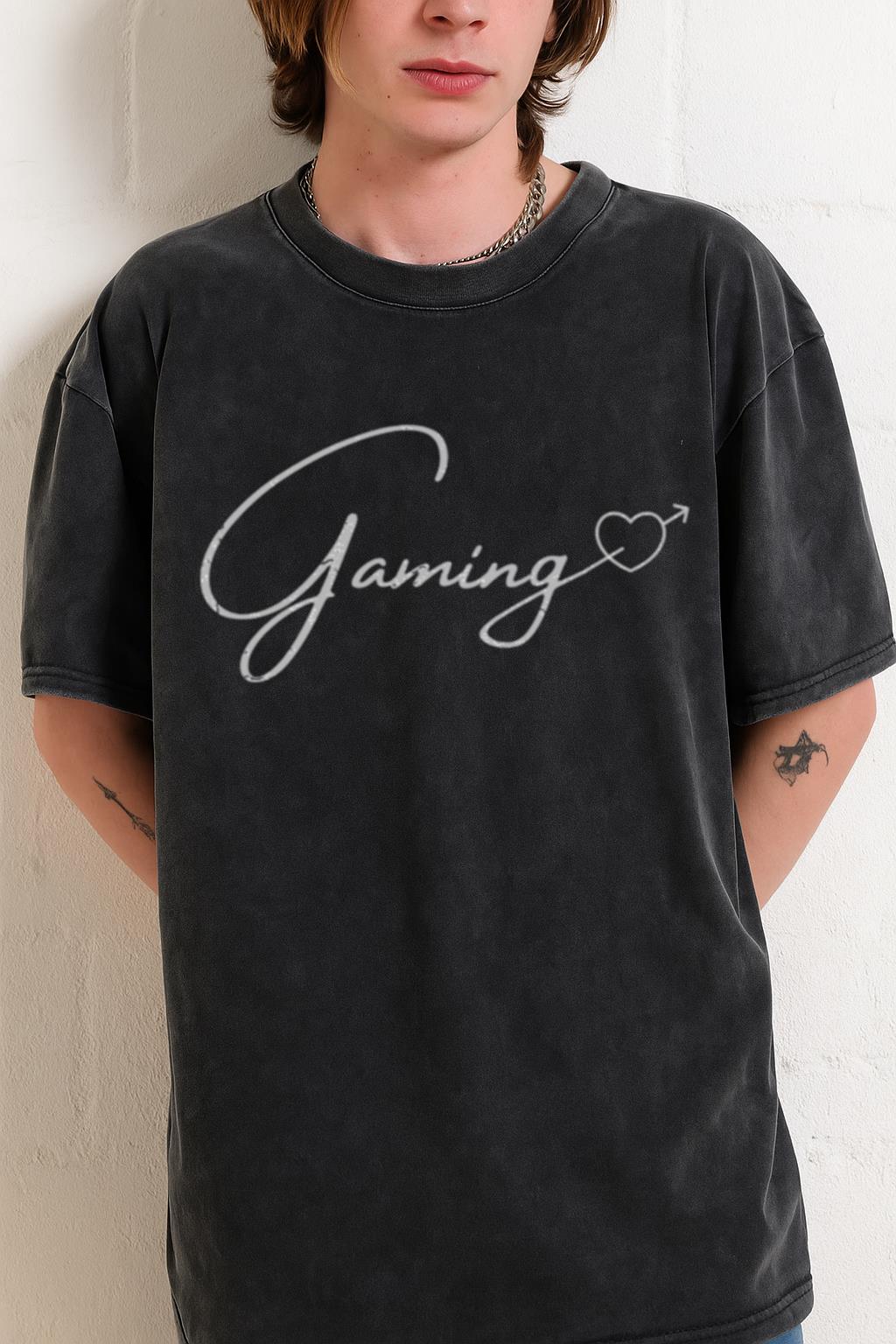 Gaming Is My Valentine T-Shirt | Funny Gamer Gift Tee - Image 2