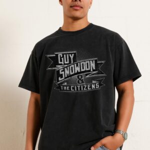 Guy Snowdon & The Citizens T-Shirt | British Rock Band Tee Guy Snowdon & The Citizens T-Shirt | British Rock Band Tee