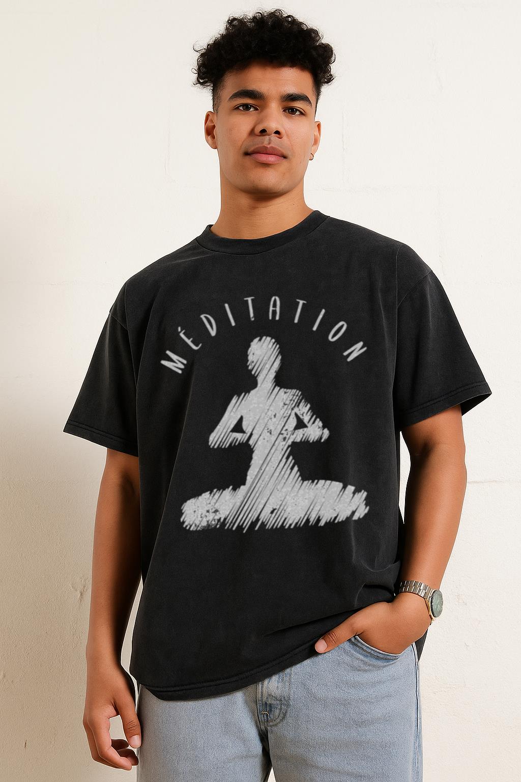 Meditation Zen T-Shirt | Spiritual Yoga & Mindfulness Tee