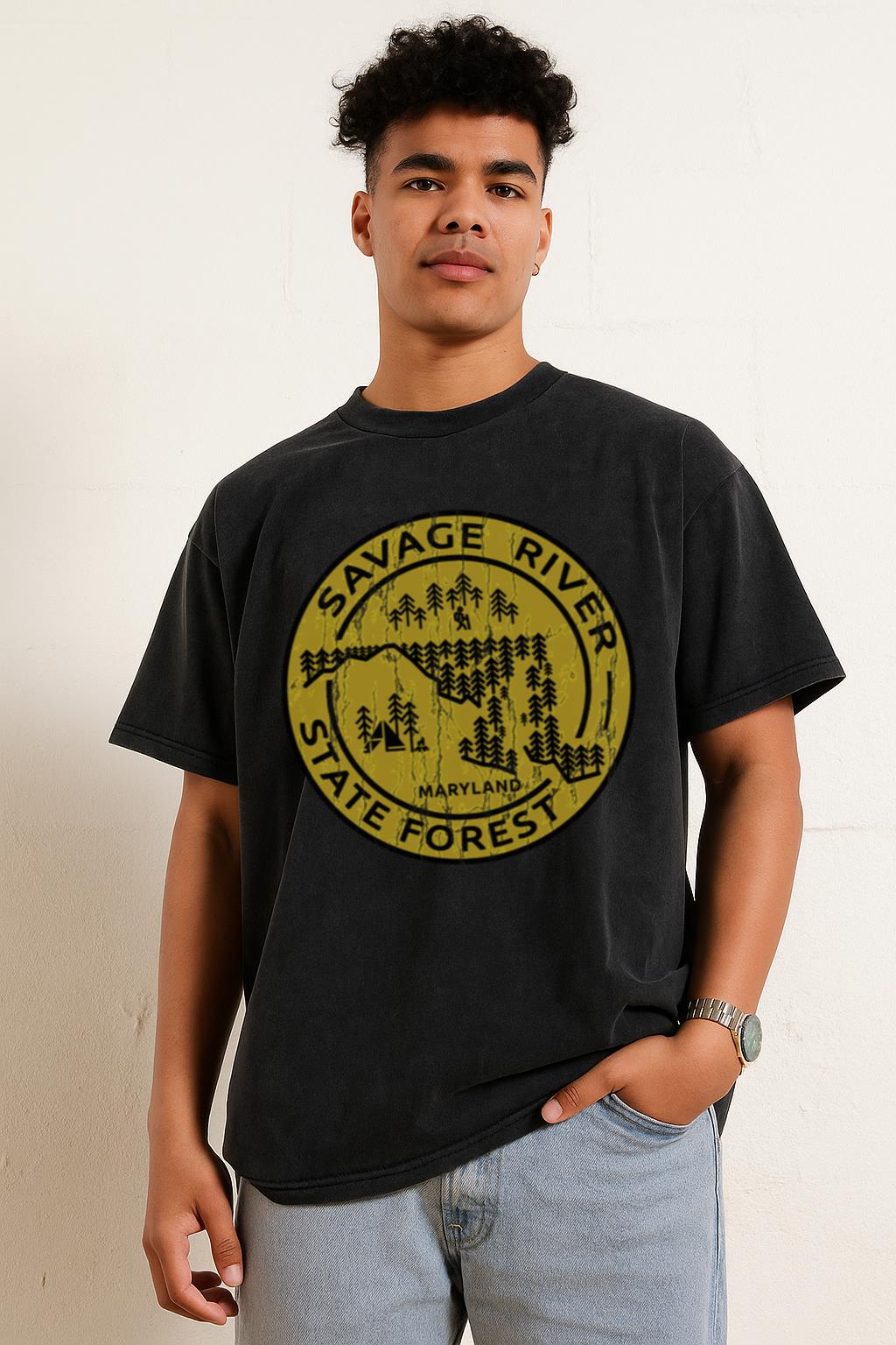 Savage River State Forest T-Shirt | Maryland Outdoor Adventure