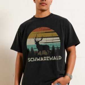 Schwarzwald Black Forest T-Shirt | Retro Germany Travel Tee