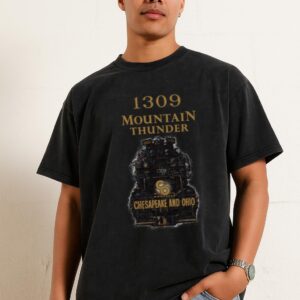 Vintage C&O 1309 Train T-Shirt | Chesapeake & Ohio Railroad Tee