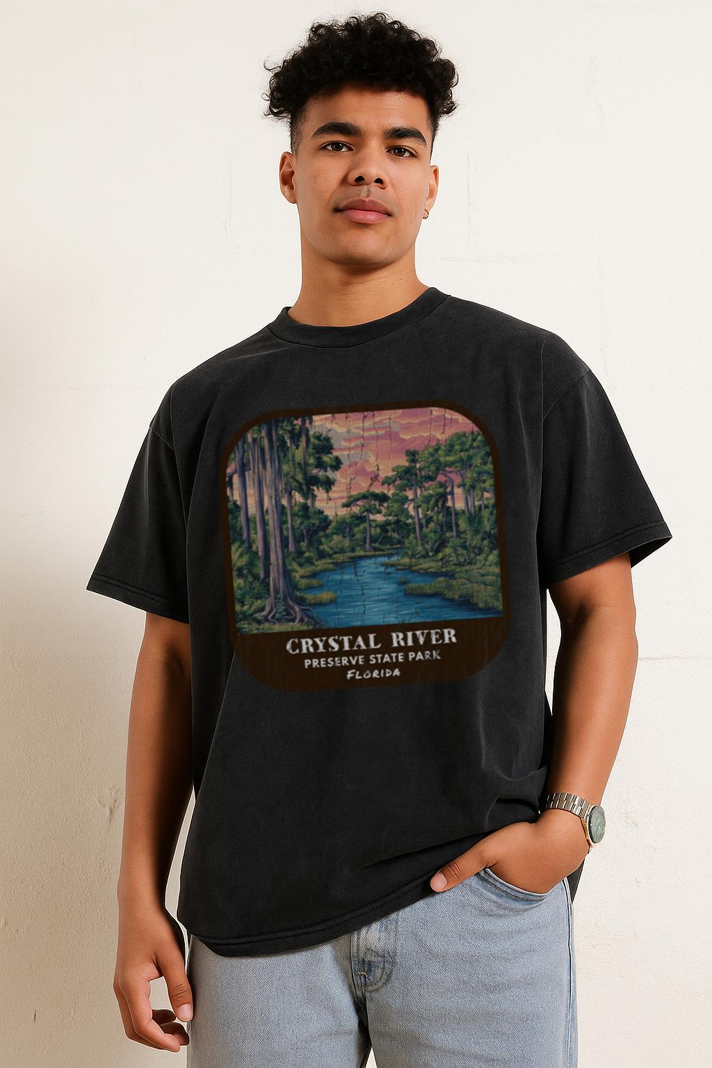 Vintage Crystal River State Park T-Shirt | Florida Nature Tee