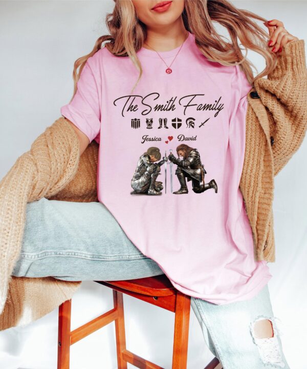 PersonalizedTheFamilyWarriorOfGodPutOnTheFullArmorOfGodEphesians610T-Shirt3.jpg
