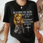 PersonalizedWomanWarriorofGodBlessedbyGodSpoiledbyMyHusbandT-Shirt2.jpg