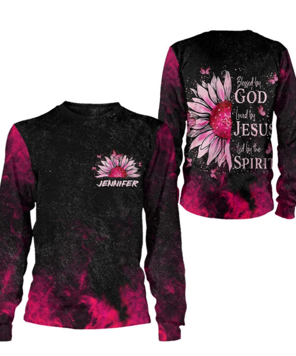 PinkSunflowerBlessedByGodLovedByJesus-InspirationalChristian3DAllOverPrintT-ShirtAndHoodie4.jpg